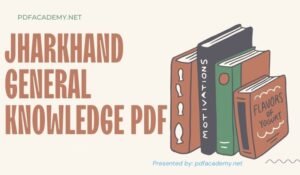 jharkhand general knowledge pdf